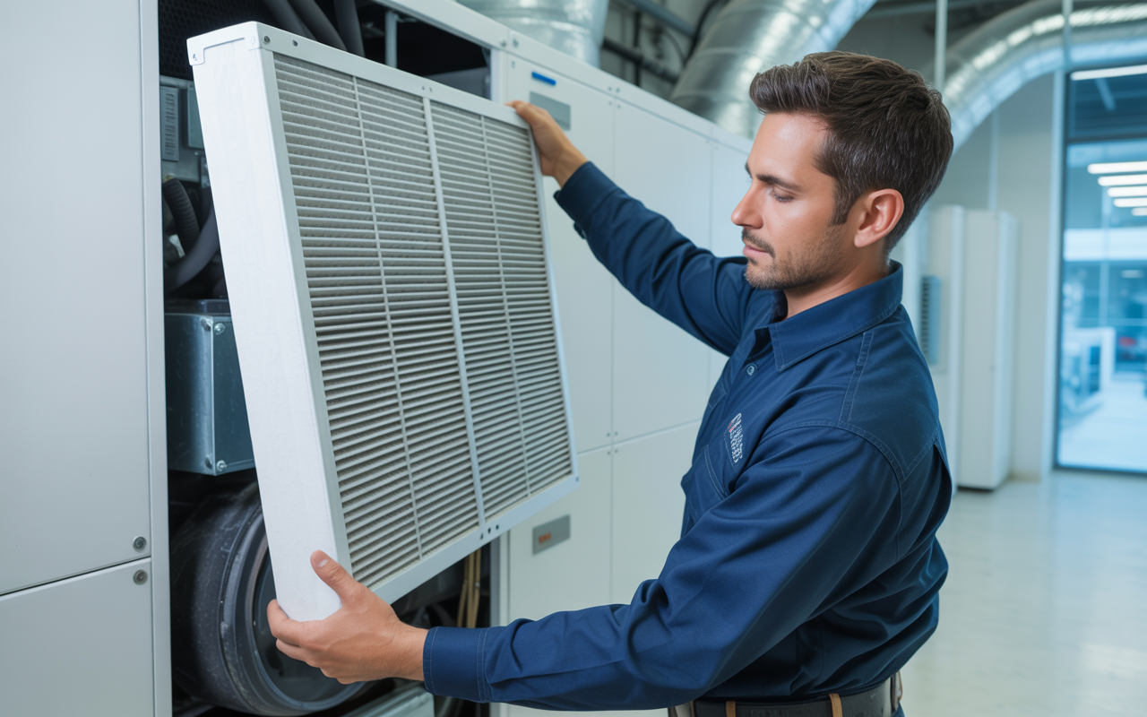 AC Filter Replacement – D&E Bay Services Bay Area